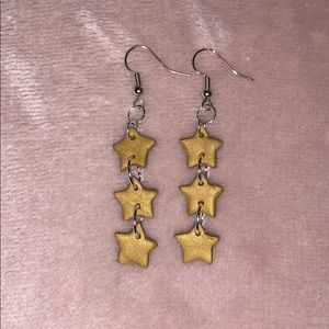 Handmade polymer clay earrings